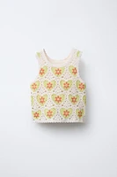 CROCHET KNIT TOP