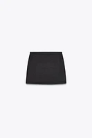 PIQUÉ MINI SKIRT