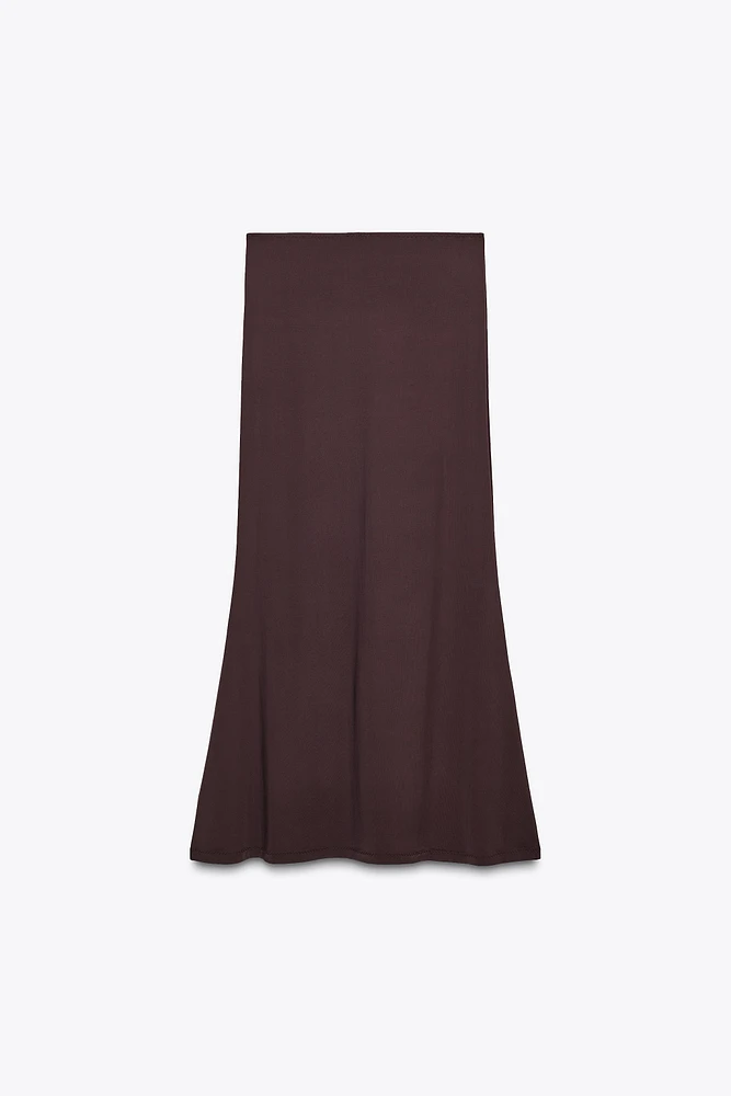 LONG POLYAMIDE SKIRT