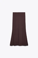 LONG POLYAMIDE SKIRT