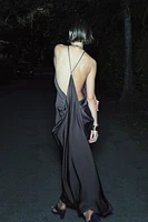 SATIN EFFECT DRESS ZW COLLECTION