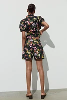 FLORAL PRINT SHORTS