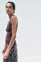 TOP À DÉCOLLETÉ EN V