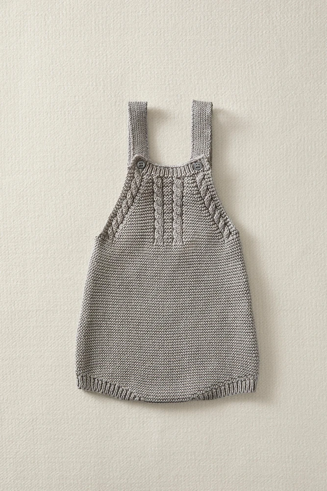CHILDREN’S CHUNKY KNIT DUNGAREES