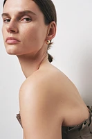 PACK OF HALF HOOP EARRINGS