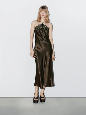 Satin camisole dress - Studio