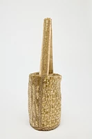 SEQUIN MINI BUCKET BAG