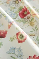 HOUSSE DE COUETTE SATIN IMPRIMÉ FLEURS