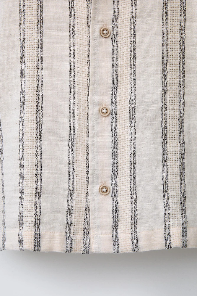 STRIPED RUSTIC SHIRT