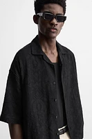 RELAXED FIT JACQUARD SHIRT