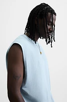 RELAXED FIT TANK T-SHIRT