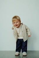 PLAIN HOODED PARKA