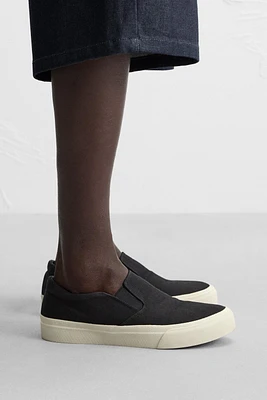 CHAUSSURE SANS LACETS EN TISSU