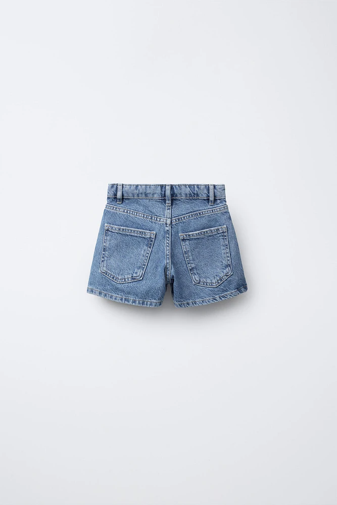 STAR DENIM SKORT