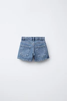 STAR DENIM SKORT