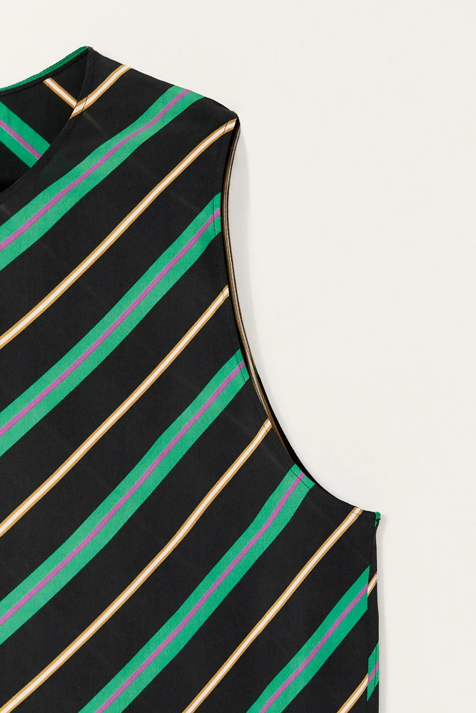 CHEMISE TANK À RAYURES ÉDITION LIMITÉE