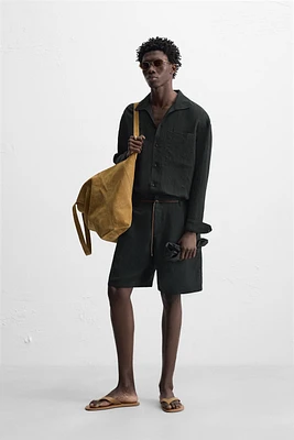 STRIPED JACQUARD SHIRT