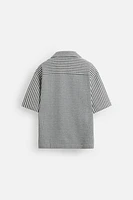 RELAXED FIT SEERSUCKER SHIRT