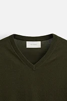WOOL - COTTON SWEATER