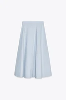 FLARED BUTTON SKIRT ZARA WOMAN COLLECTION