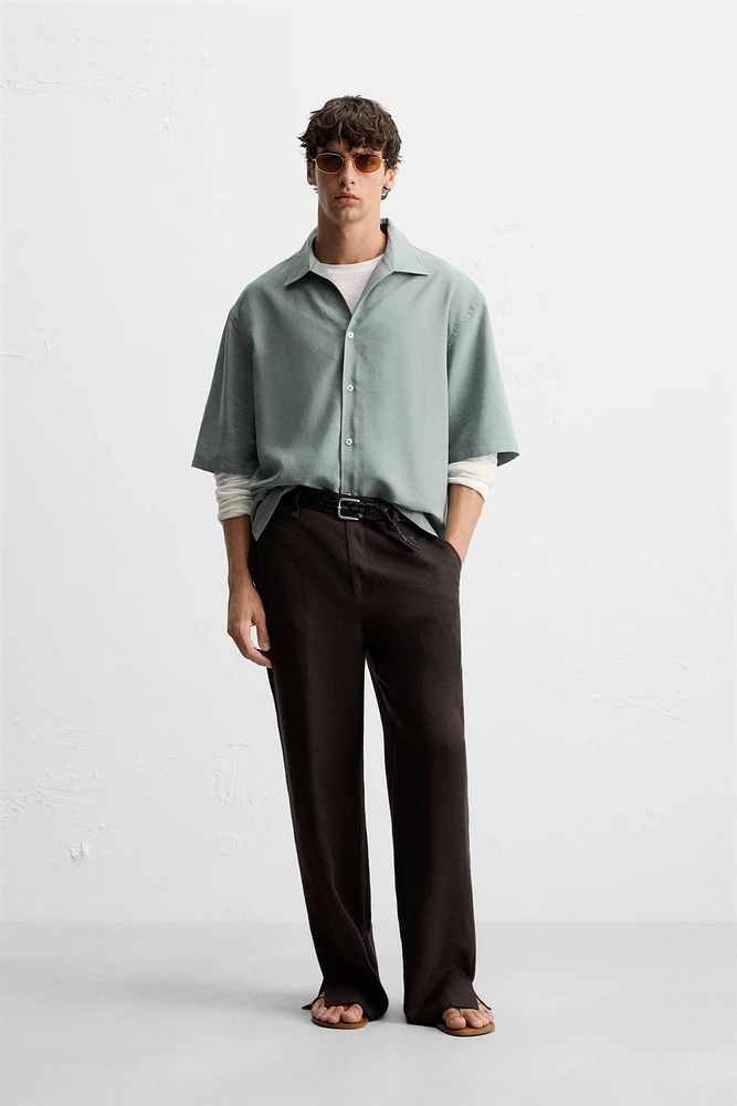 RELAXED FIT FLUID SHIRT