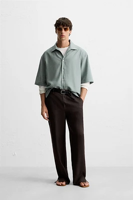 RELAXED FIT FLUID SHIRT