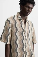 WAVY TEXTURED SHIRT