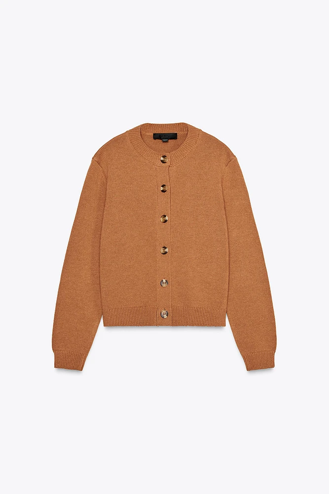 SMOOTH KNIT CARDIGAN