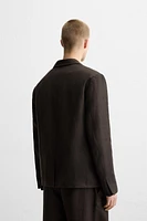 SUIT JACKET 100% LINEN