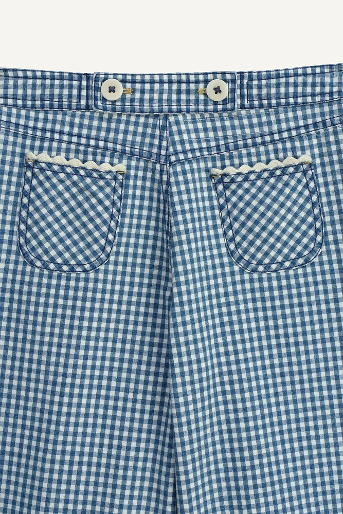 LIMITED EDITION GINGHAM PANTS