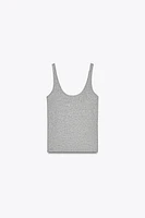 MINI RIBBED TOP
