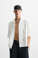 LACE EMBROIDERED SHIRT
