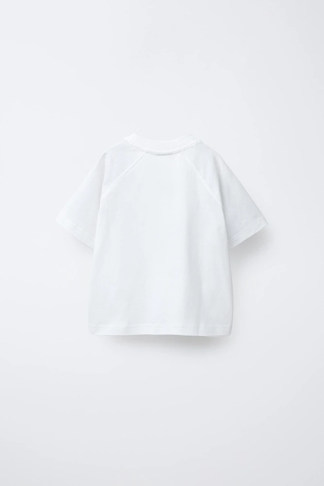 TEXT RAGLAN T-SHIRT