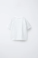 TEXT RAGLAN T-SHIRT