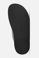 DOUBLE STRAP LEATHER SANDALS