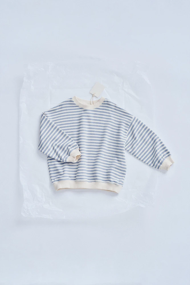 ZARA TIMELESS - SWEAT À RAYURES