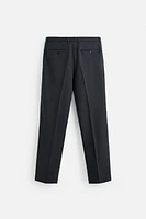PINSTRIPE SUIT PANTS