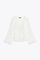 RUFFLED SHIRT