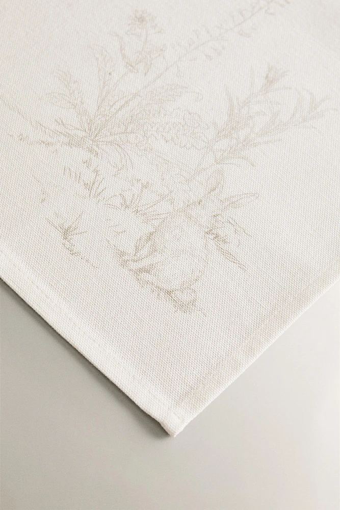 SET OF PRINTED COTTON NAPKINS (SET OF 2)