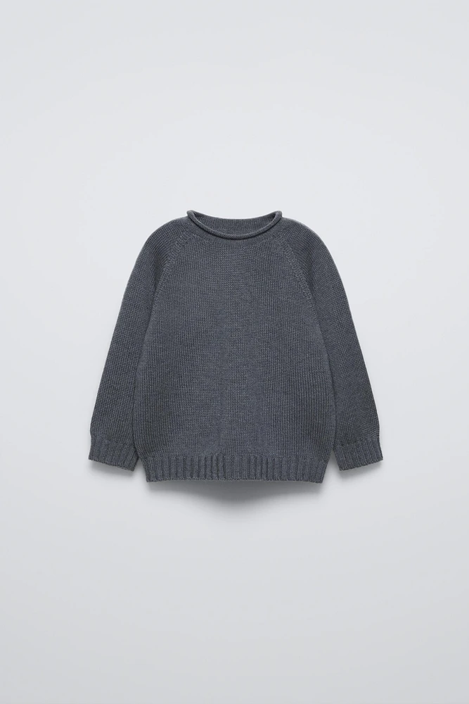 100% MERINO WOOL SWEATER