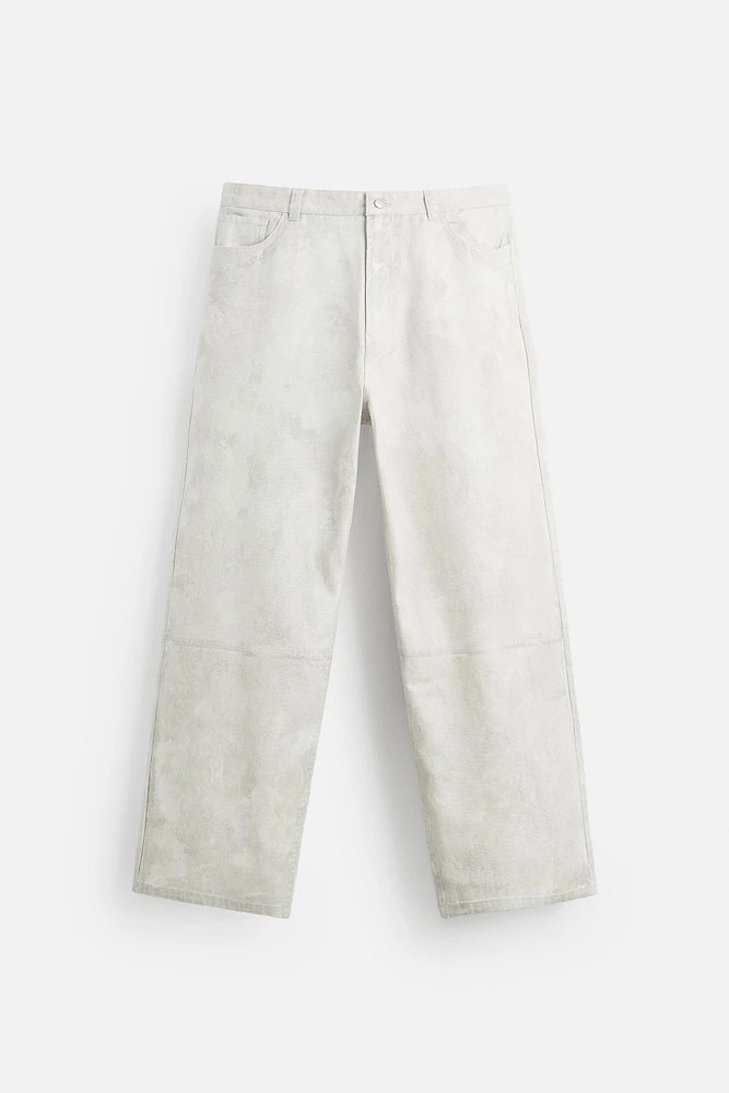 PANTALON IMPRIMÉ ABSTRAIT