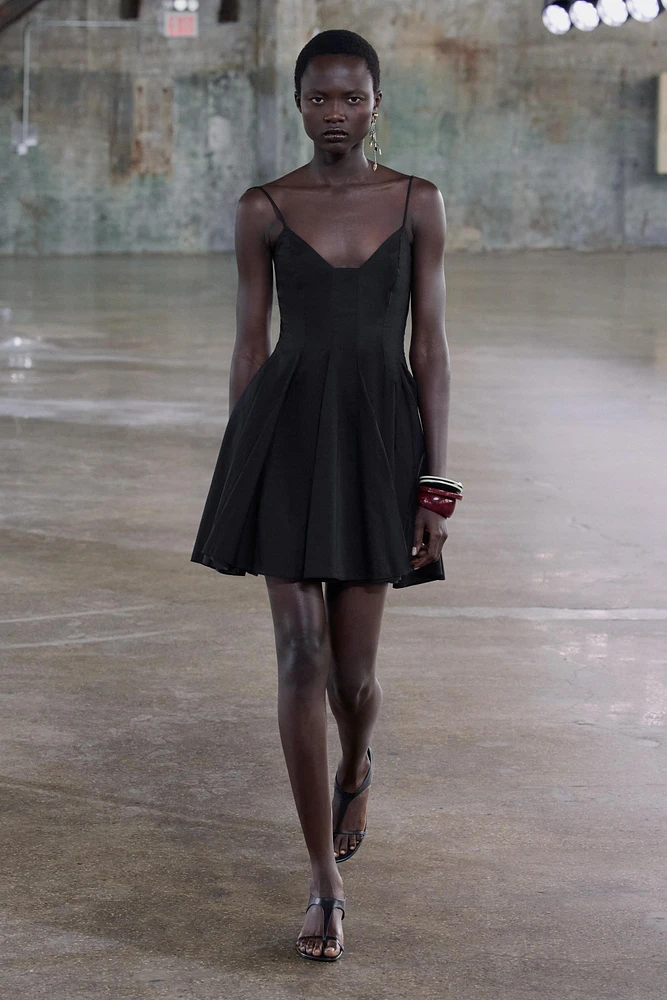 ZW COLLECTION SHORT POPLIN DRESS