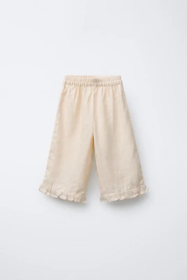 100% LINEN CULOTTES
