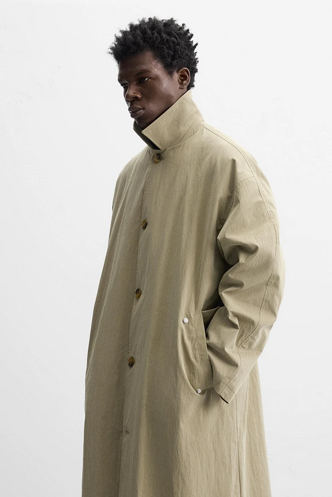 RELAXED FIT TRENCH COAT