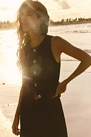 ROUND NECK VEST