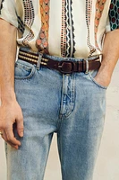 LIMITED EDITION COMBINATION LEATHER BELT