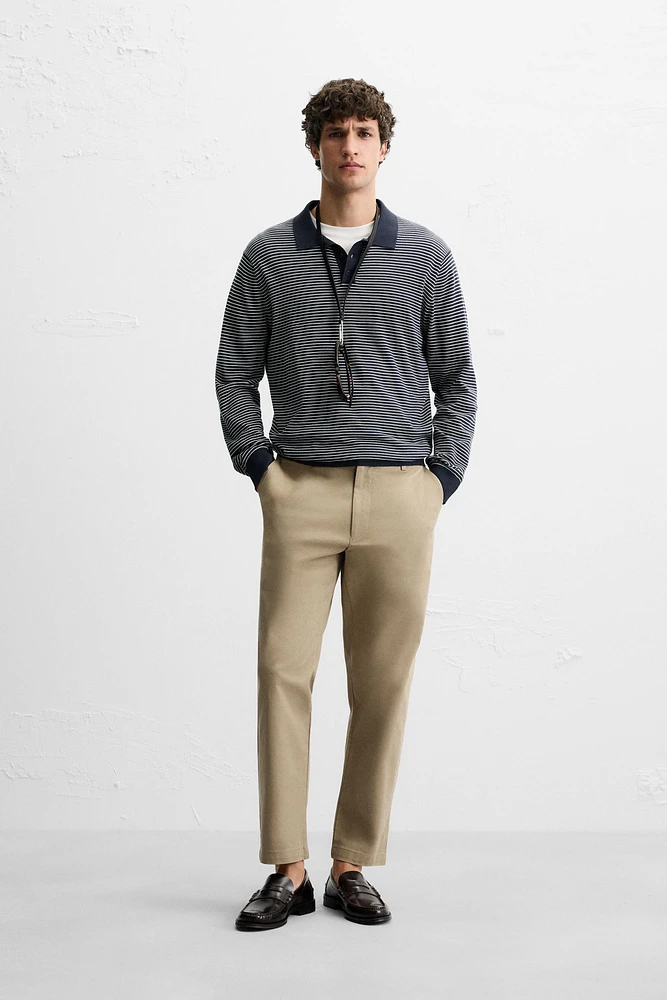 REGULAR FIT CHINO PANTS