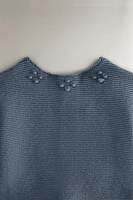 CHILDREN'S SWEATER WITH BOBBLES