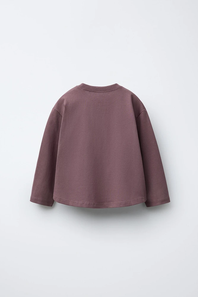 T-SHIRT IMPRIMÉ BRILLANT