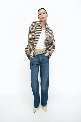 CHEMISE OVERSIZE À RAYURES